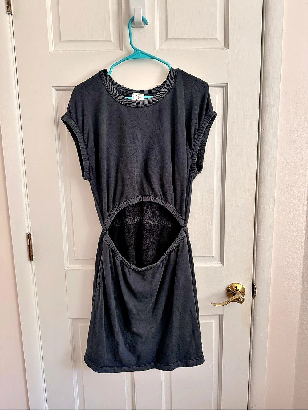 Offline by Aerie Black Mini Dress Like New